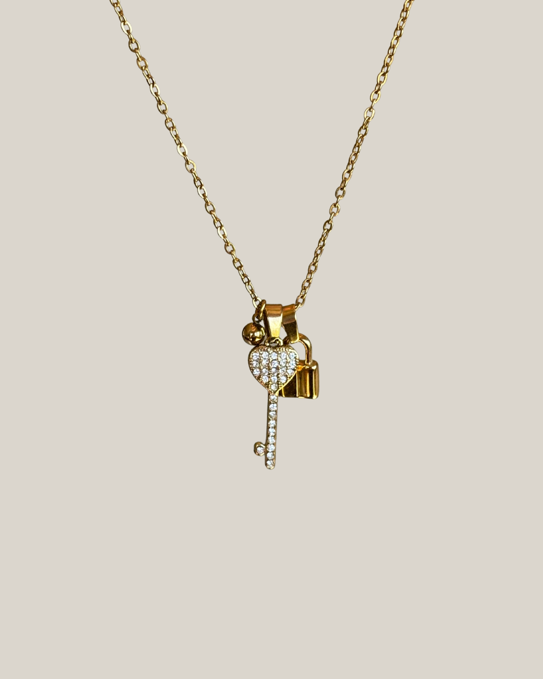 Collana lucchetto