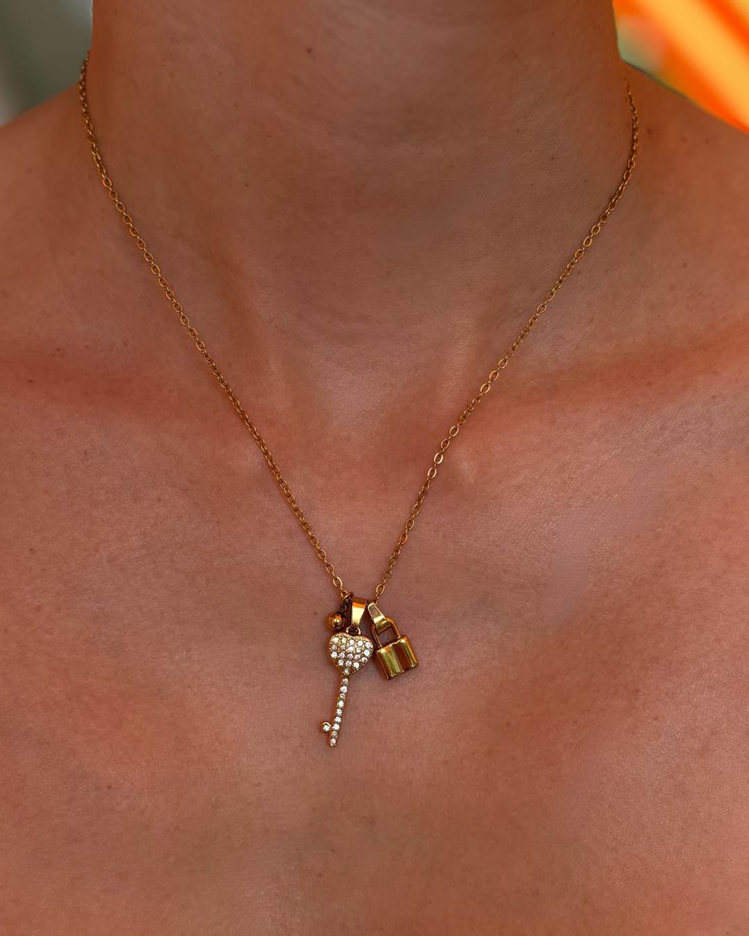 Collana lucchetto