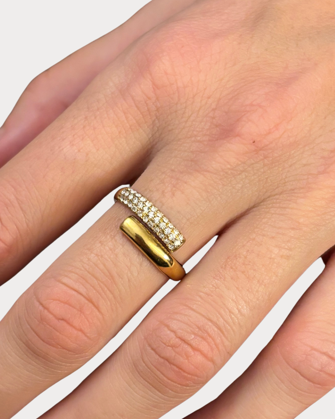 Anello Dual Aura Golden