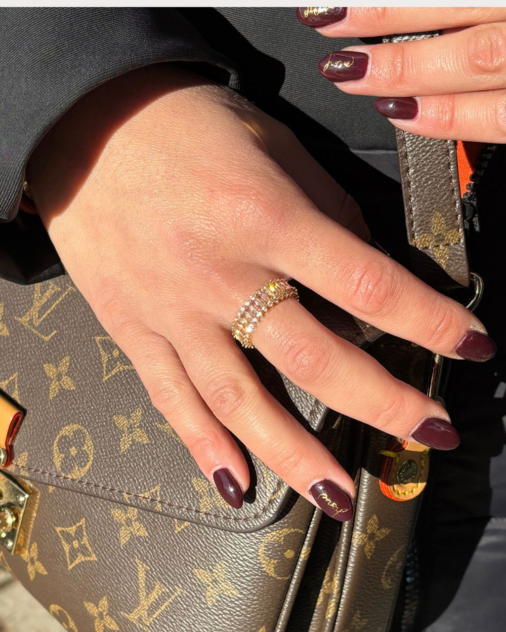 Anello Golden Eternity Lux