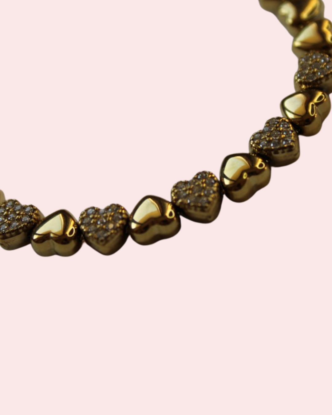 Bracciale Cuoricini Golden