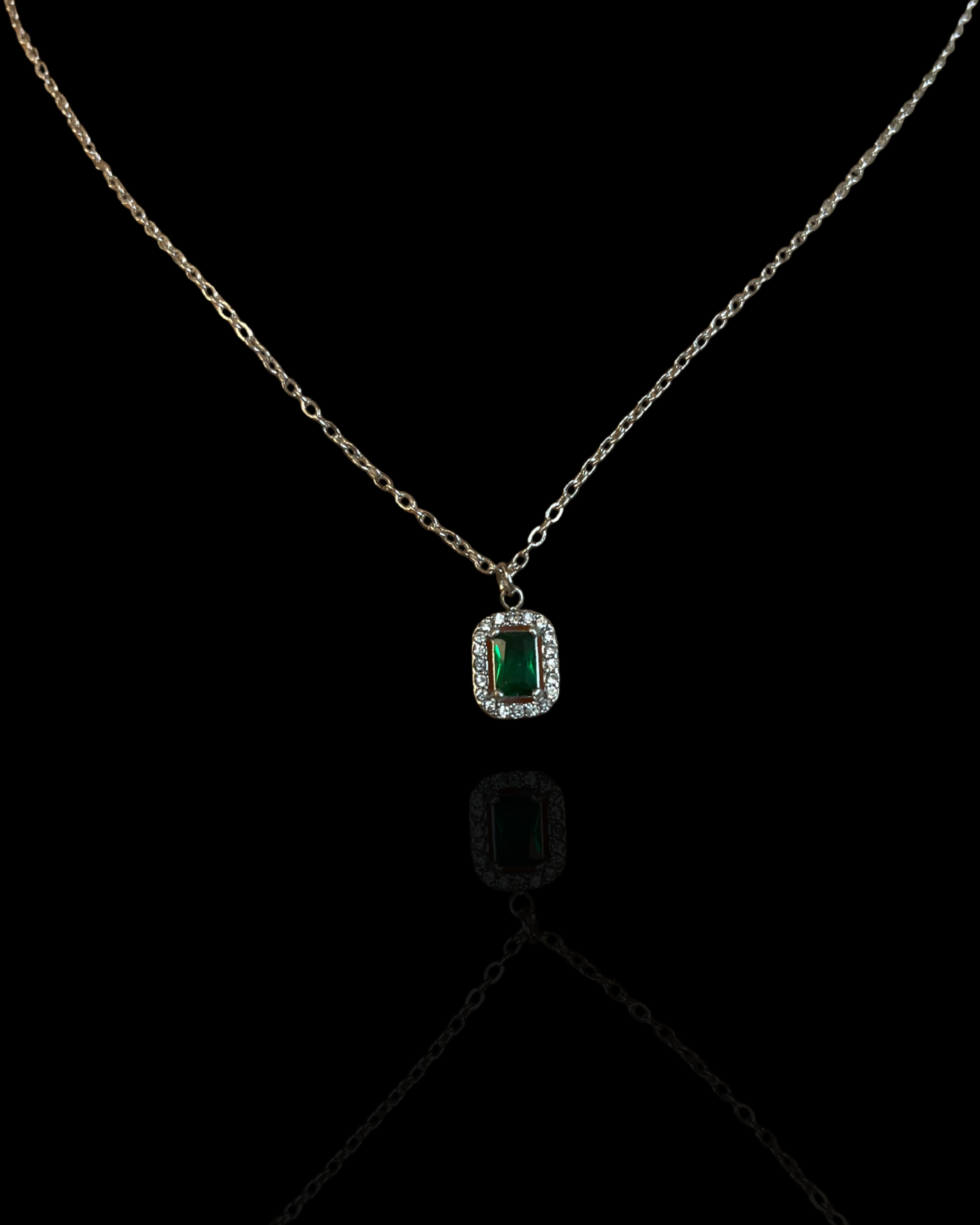 Collana LadyD Golden Emerald