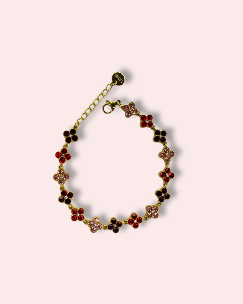 Bracciale Fiore Rosso