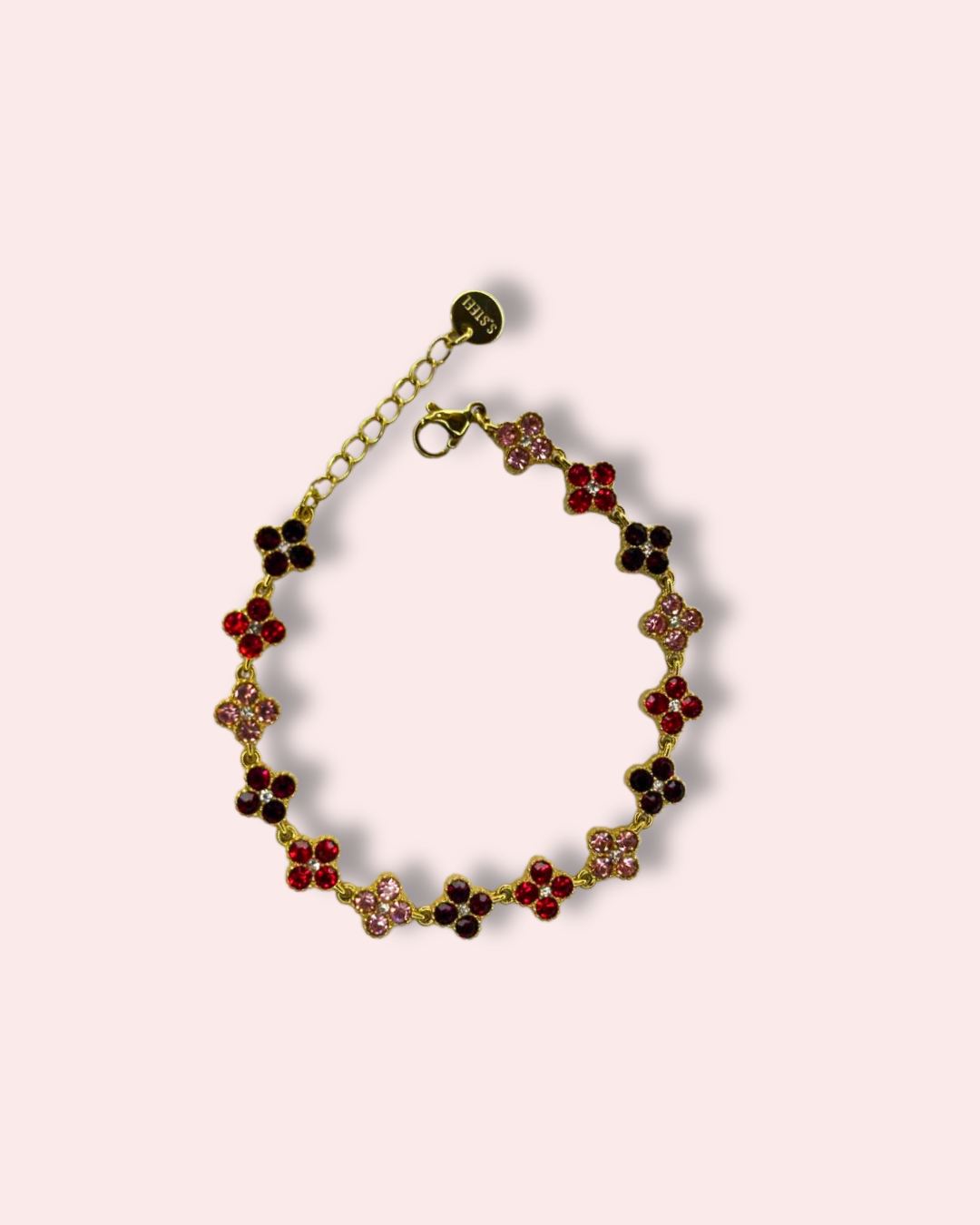 Bracciale Fiore Rosso