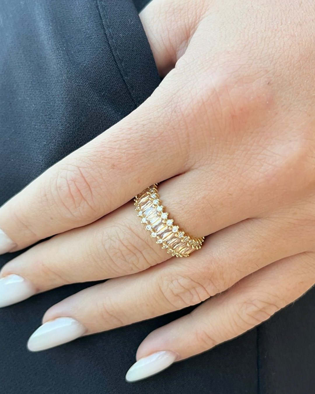 Anello Golden Eternity Lux