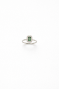 Anello Lady D Silver Emerald