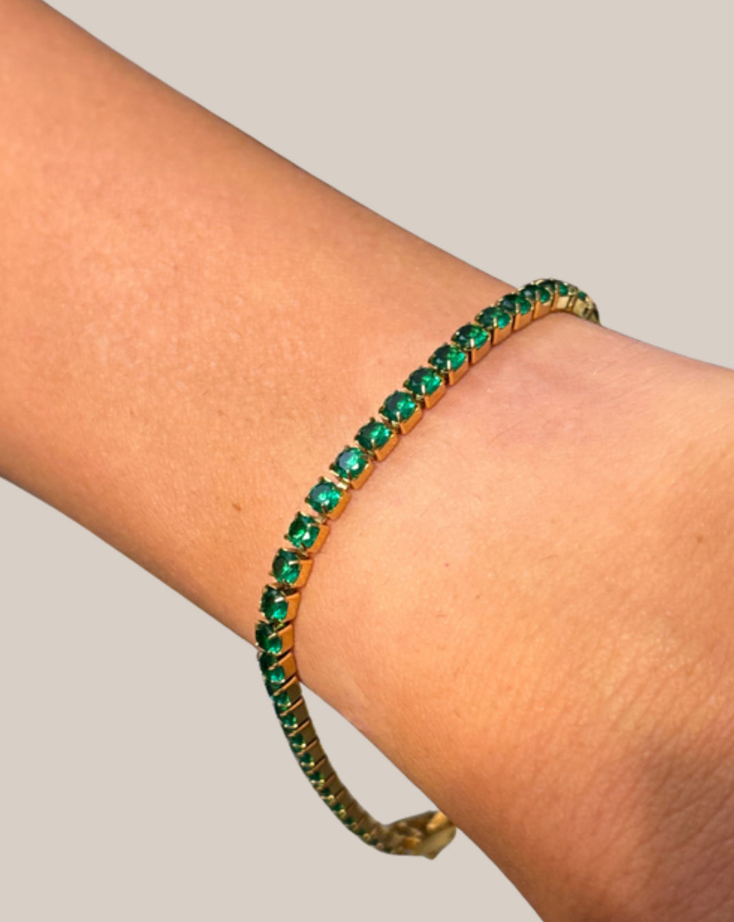 Tennis Bracelet Emerald