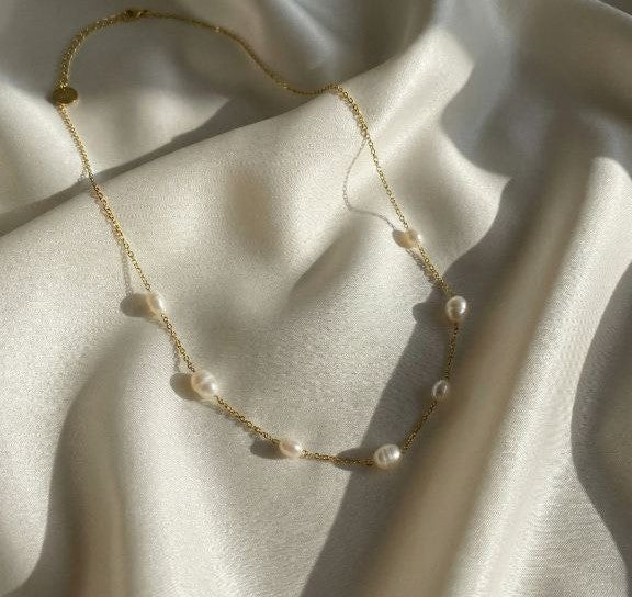Collana di Perle Gold