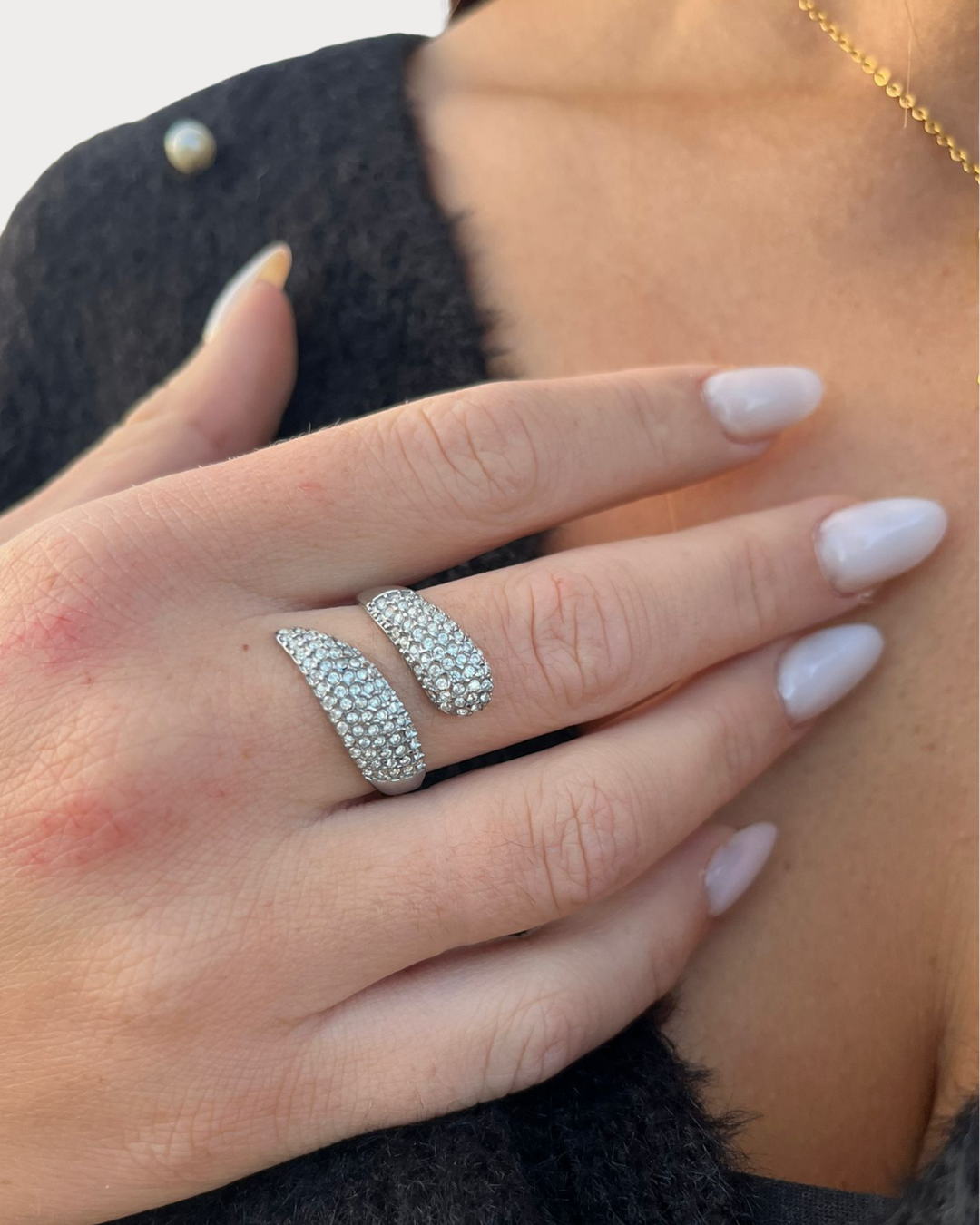 Anello Chunky Silver