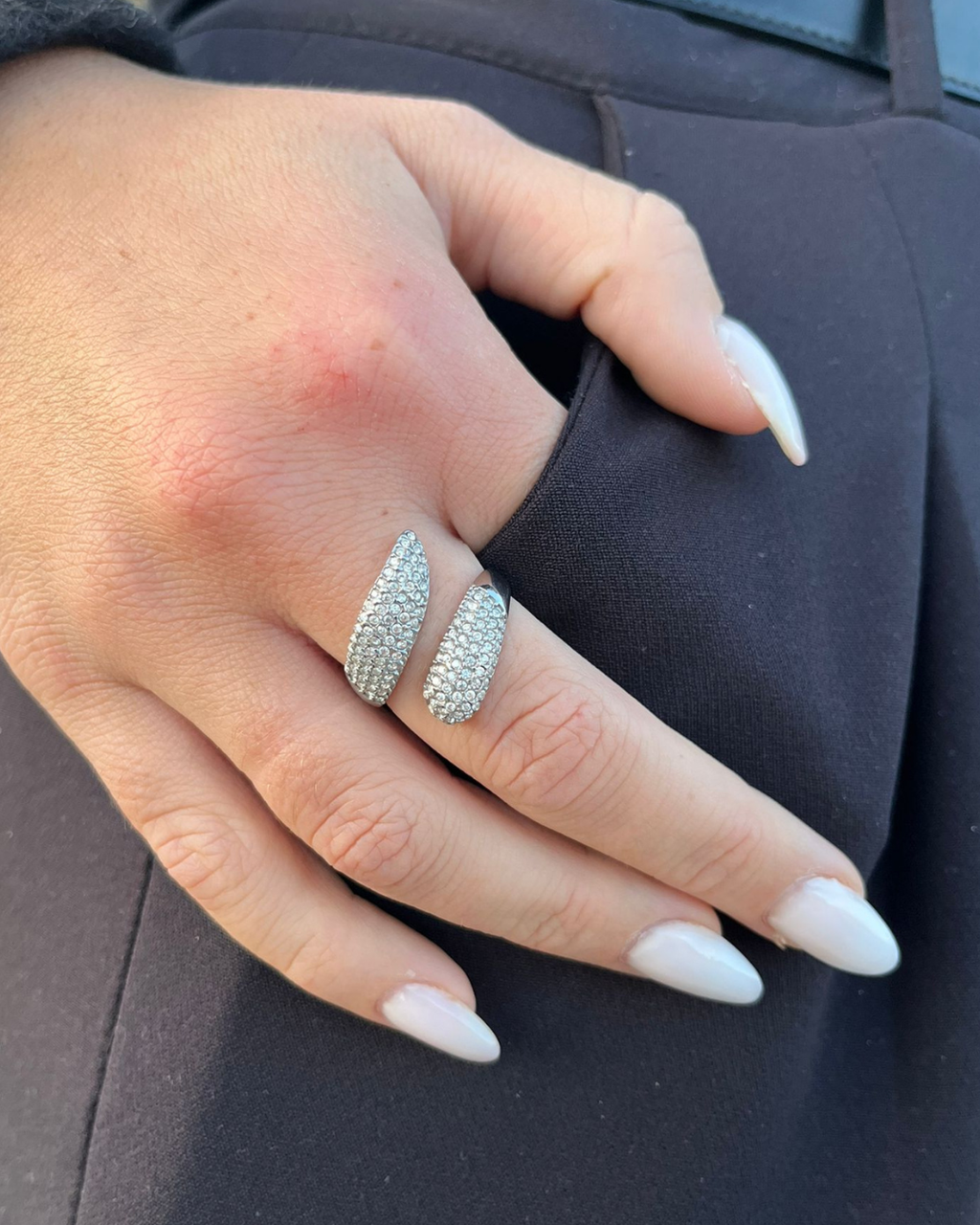 Anello Chunky Silver