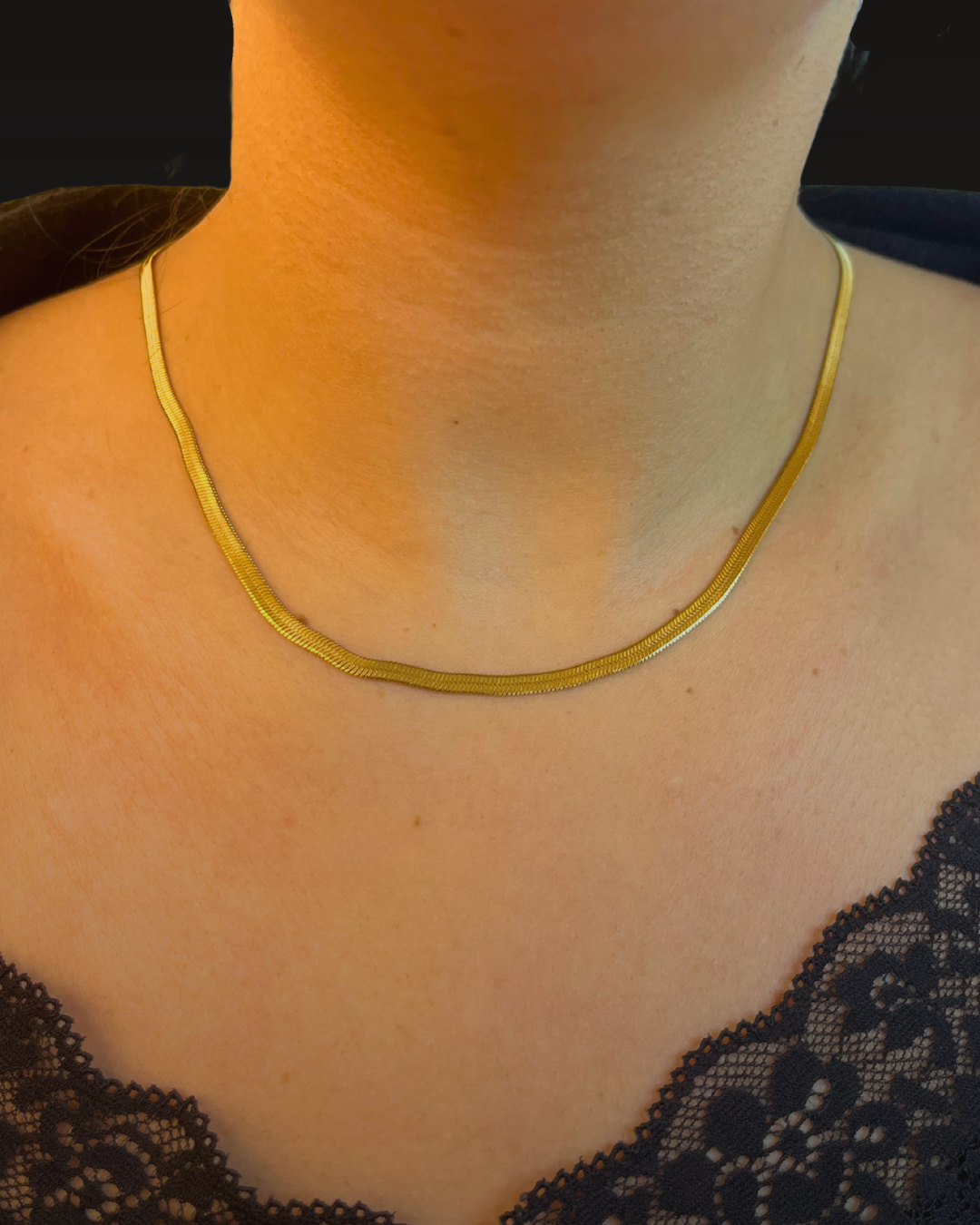 Collana Golden Snake